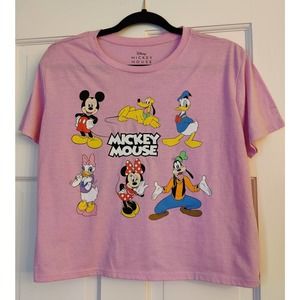 Mickey Mouse and Disney Friends Short T-Shirt Junior Sz M (7 - 9)